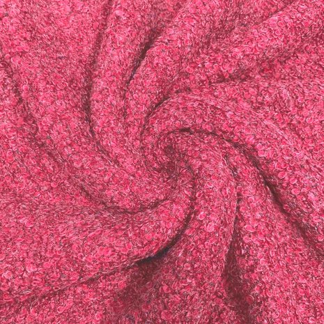 Tricot Bouclé BB19 - fuchsia