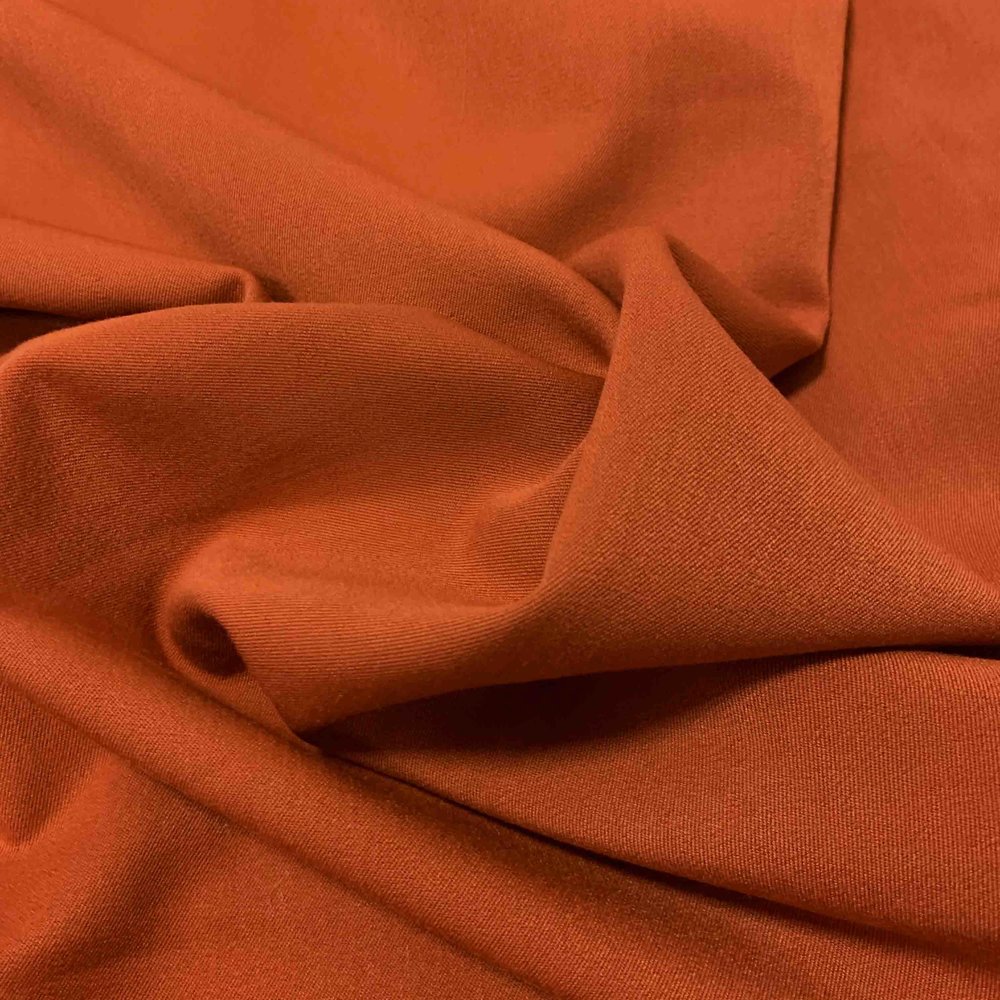 Gabardine Terlenka Stretch (heavy) WT93 - Brique Gabardine Terlenka Stretch (heavy) WT93 - Brique