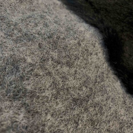 Laine bouillie W47 - gris / noir Laine bouillie W47 - gris / noir