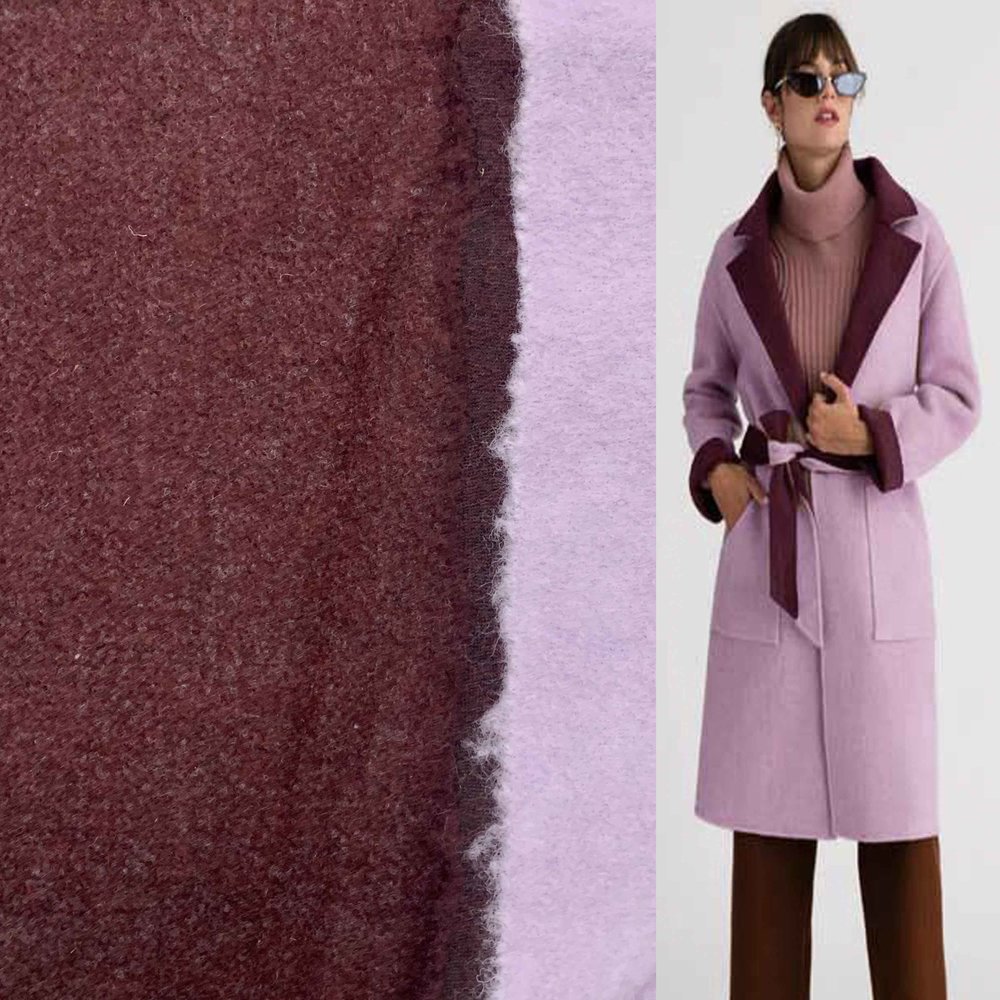 Double Face DF20 - burgundy / lilac