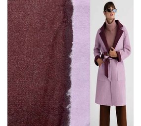 Double Face DF20 - burgundy / lilac