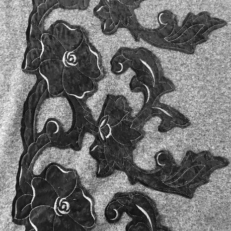 Boiled Wool Embroidery W158 Boiled Wool Embroidery W158