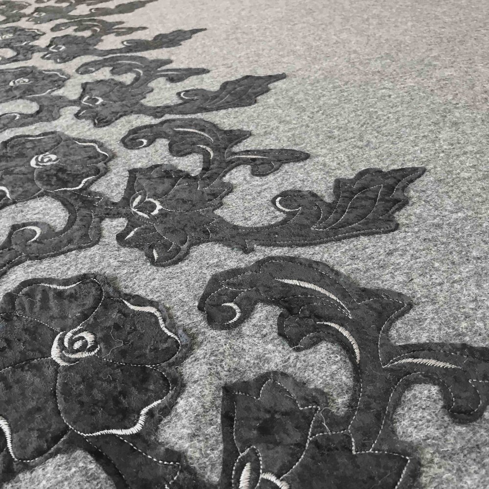 Boiled Wool Embroidery W158 Boiled Wool Embroidery W158