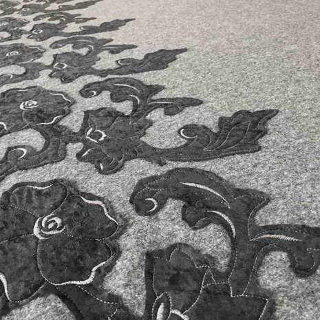 Boiled Wool Embroidery W158 Boiled Wool Embroidery W158