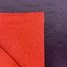 Boiled Wool Uni with mesh W129 - red / black Boiled Wool Uni with mesh W129 - red / black