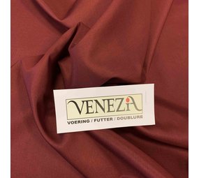 Venezia Voering A43 - wijn rood Venezia Voering A43 - wijn rood