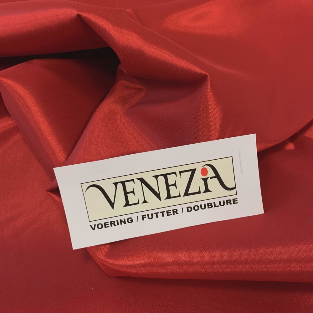 Doublure Venezia Stretch AS08 - rouge vif Doublure Venezia Stretch AS08 - rouge vif