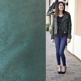 Imitatie Leder IL64 - flessen groen Imitatie Leder IL64 - flessen groen