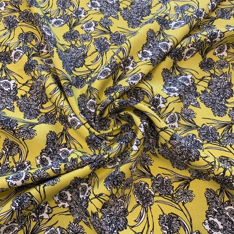 Viscose Poplin met Dessin 2836 Viscose Poplin met Dessin 2836