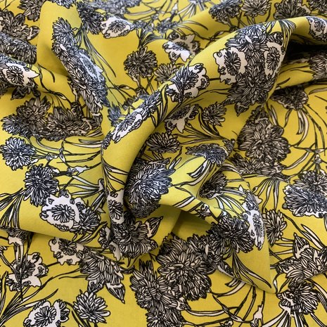 Viscose Poplin met Dessin 2836 Viscose Poplin met Dessin 2836