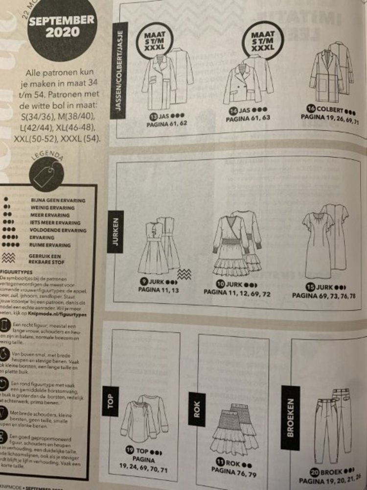 Knipmode 09-2020 Knipmode 09-2020