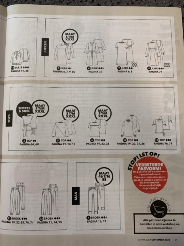 Knipmode 09-2020 Knipmode 09-2020
