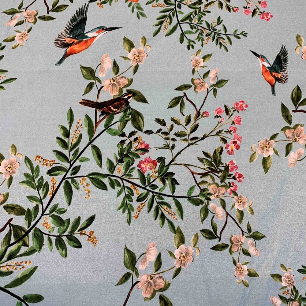 Jet d'encre viscose stretch 2954