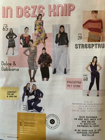 Knipmode 09-2019 Knipmode 09-2019