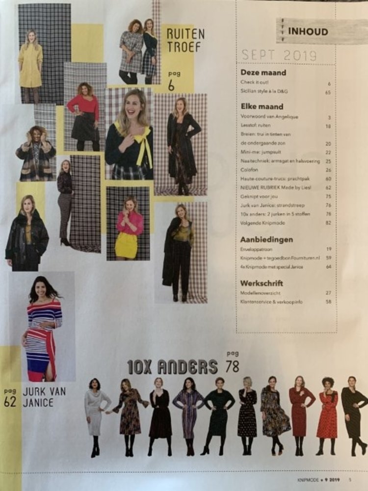 Knipmode 09-2019 Knipmode 09-2019