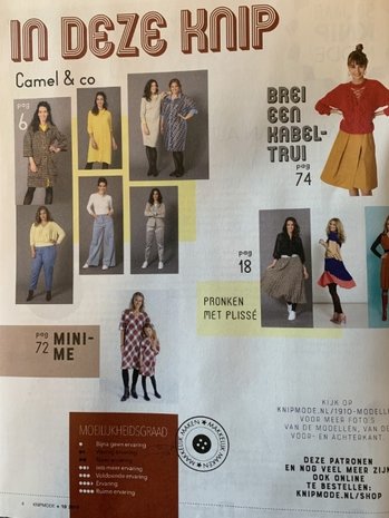 Knipmode 10-2019 Knipmode 10-2019