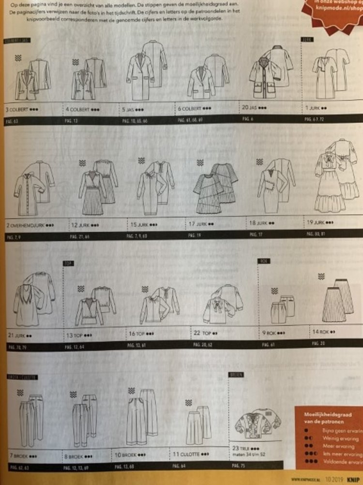 Knipmode 10-2019 Knipmode 10-2019