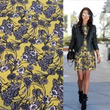 Viscose Popeline avec Dessin 2836