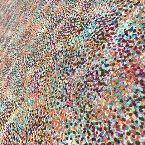 Linen Look Viscose Inkjet 3026