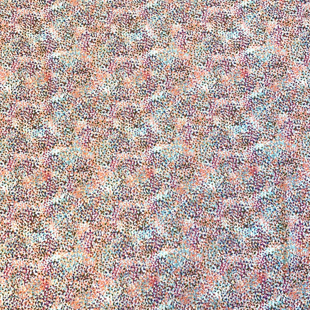 Jet d'encre viscose aspect lin 3026