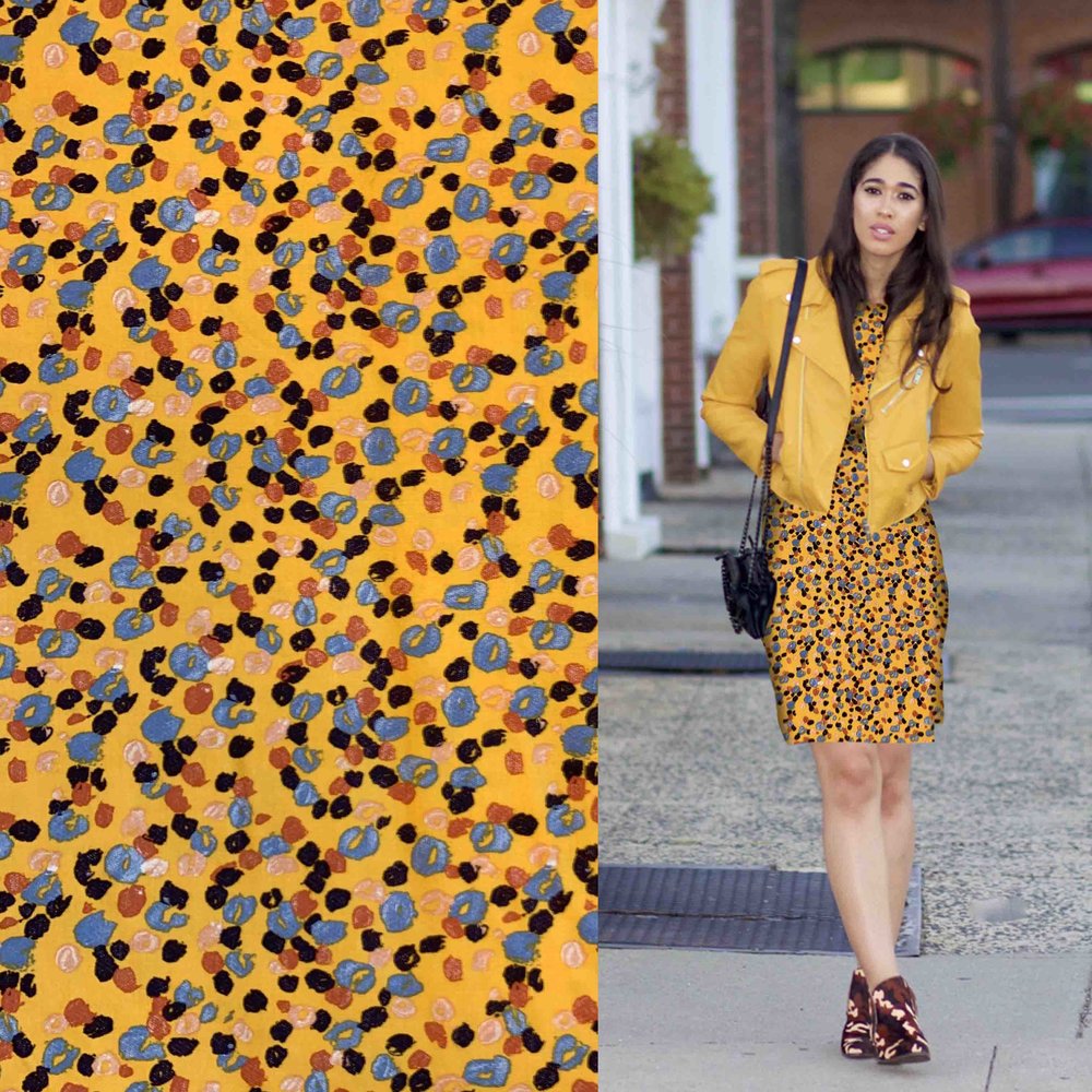 Viskose Popeline mit Design 2862 Viskose Popeline mit Design 2862