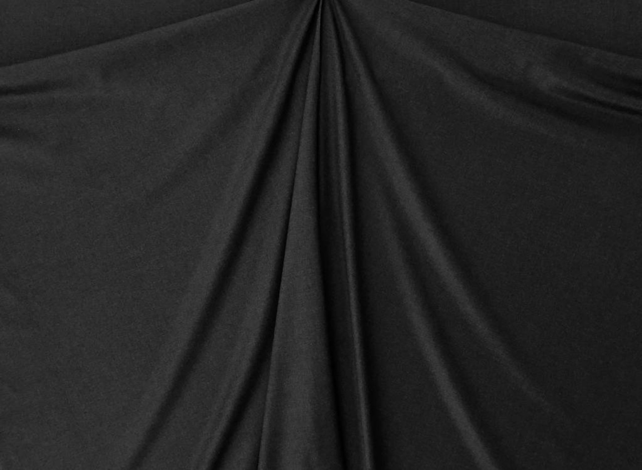 Bamboe Gabardine Stretch BC28 - zwart Bamboe Gabardine Stretch BC28 - zwart