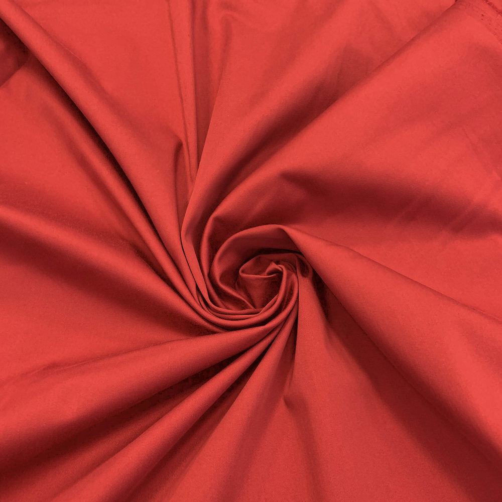 Satijnkatoen Comfort Stretch SK03 - rood Satijnkatoen Comfort Stretch SK03 - rood