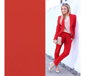 Satin Cotton Comfort Stretch SK03 - red Satin Cotton Comfort Stretch SK03 - red