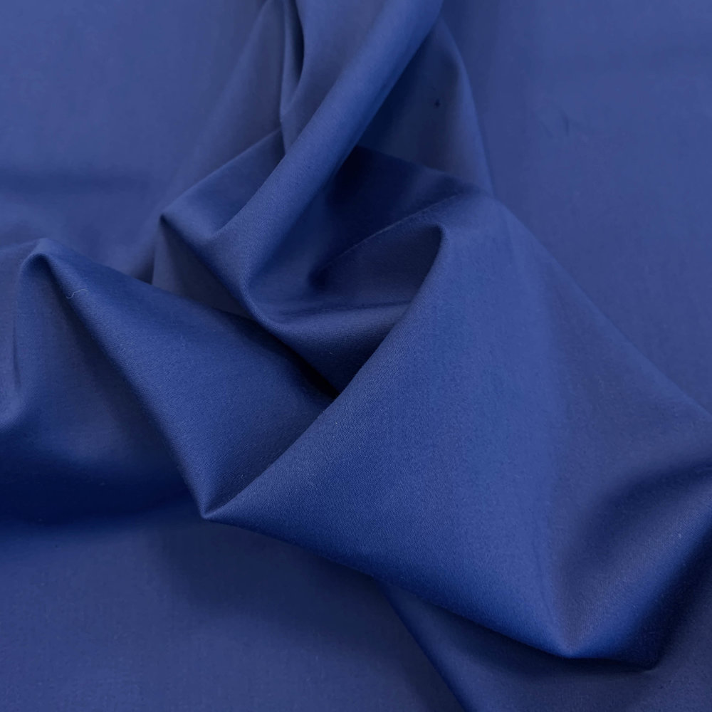 Satin Cotton Comfort Stretch SK09 - cobalt blue Satin Cotton Comfort Stretch SK09 - cobalt blue