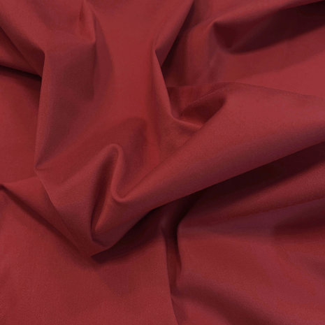 Satin de coton Comfort Stretch SK14 - rouge foncé Satin de coton Comfort Stretch SK14 - rouge foncé