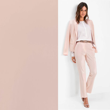 Satijnkatoen Comfort Stretch SK16 - zacht roze