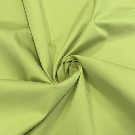 Satin cotton Comfort Stretch SK17 - lime green Satin cotton Comfort Stretch SK17 - lime green