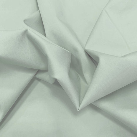 Satijnkatoen Comfort Stretch SK18 - zacht mintgroen Satijnkatoen Comfort Stretch SK18 - zacht mintgroen