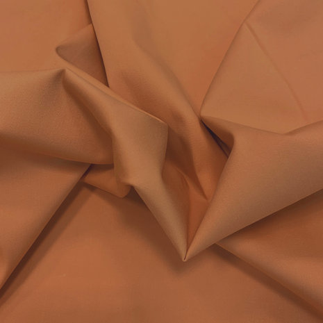 Satin cotton Comfort Stretch SK19 - saddle brown Satin cotton Comfort Stretch SK19 - saddle brown