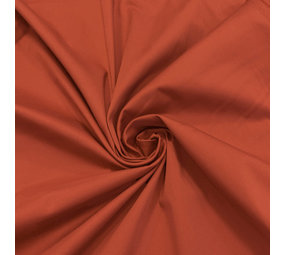 Satin cotton Comfort Stretch SK21 - Brique Satin cotton Comfort Stretch SK21 - Brique