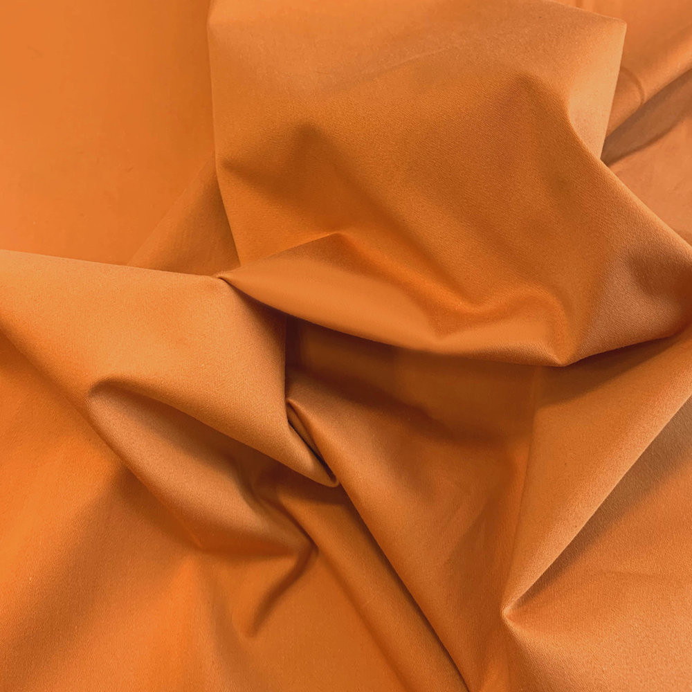 Satin cotton Comfort Stretch SK25 - orange! NEW ! Satin cotton Comfort Stretch SK25 - orange! NEW !