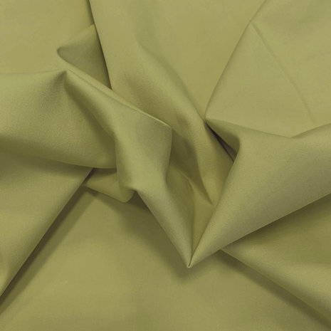 Satijnkatoen Comfort Stretch SK26 - Licht Olijf ! NIEUW ! Satijnkatoen Comfort Stretch SK26 - Licht Olijf ! NIEUW !