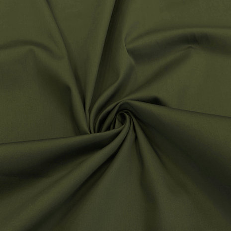 Satin de coton Comfort Stretch SK27 - vert mousse Satin de coton Comfort Stretch SK27 - vert mousse