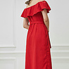 Stretch Linnen L15 - rood Stretch Linnen L15 - rood