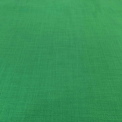 Stretch Linen L23 - emerald green