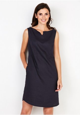 Stretch Linen L25 - black Stretch Linen L25 - black