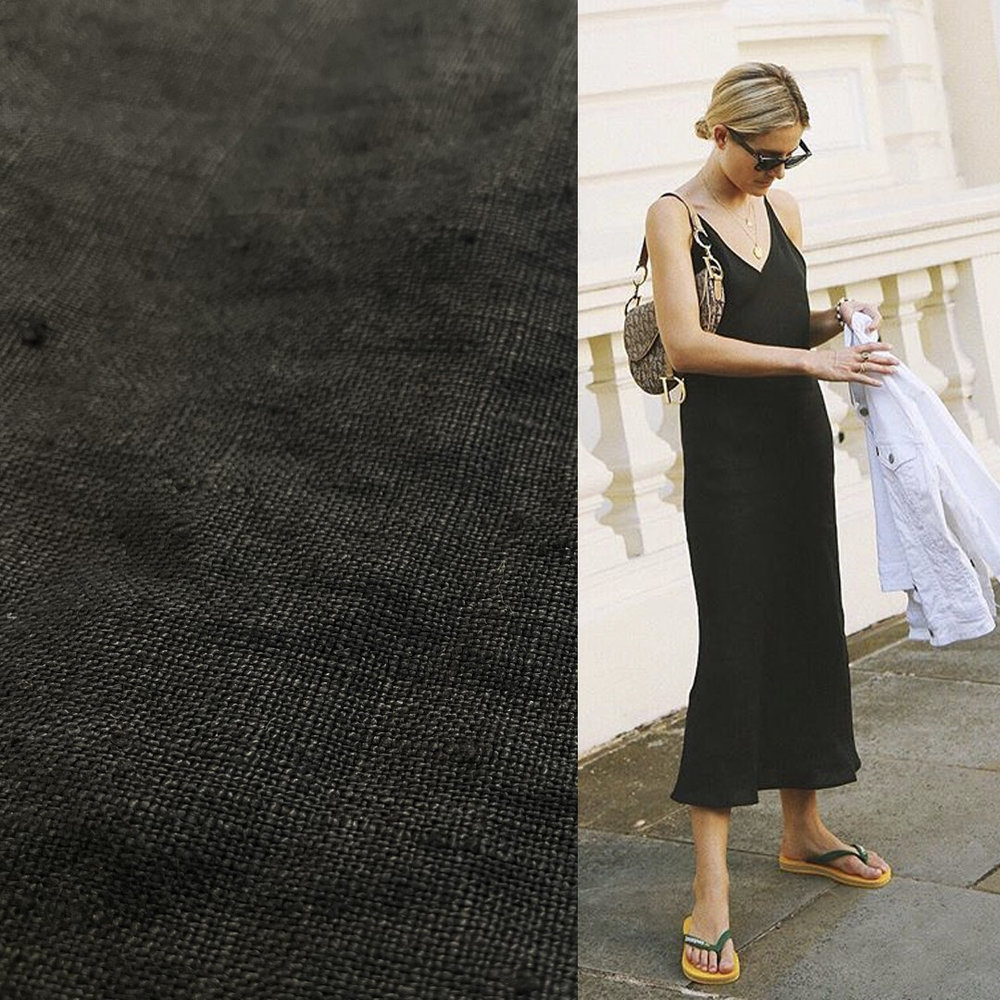 Lin 3070 - noir charbon