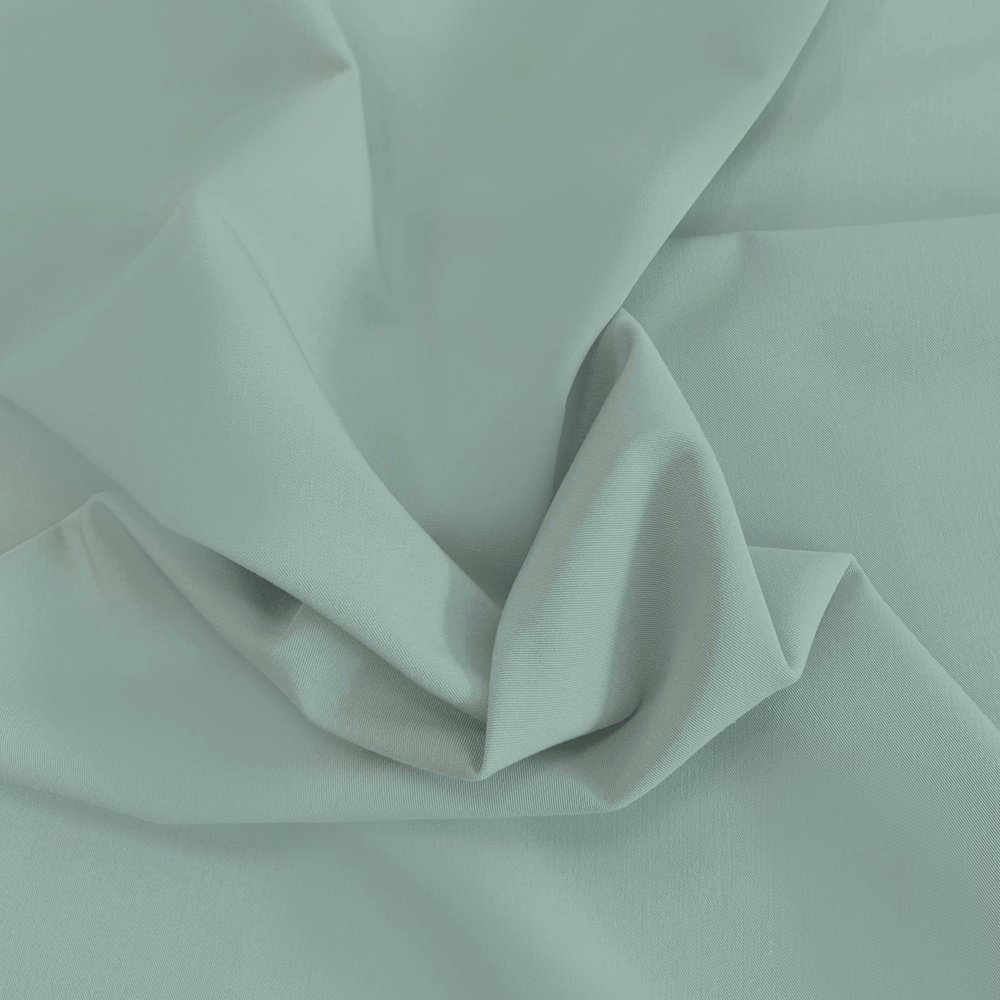 Gabardine Terlenka Stretch T14 - soft mint Gabardine Terlenka Stretch T14 - soft mint