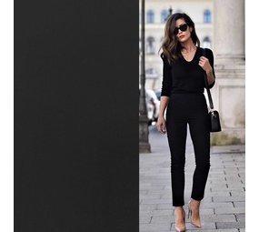 Gabardine Terlenka Stretch T17 - noir Gabardine Terlenka Stretch T17 - noir