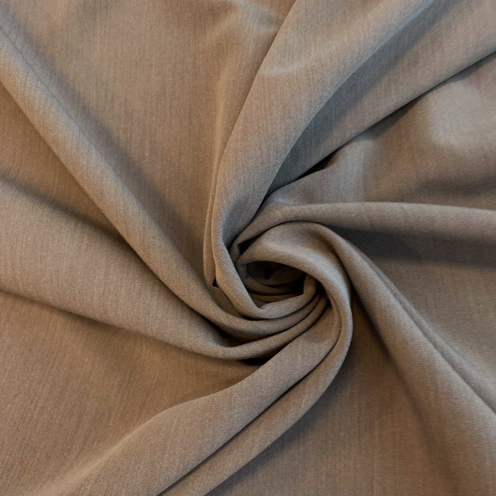 Gabardine Terlenka Stretch T21 – Taupe-Melange
