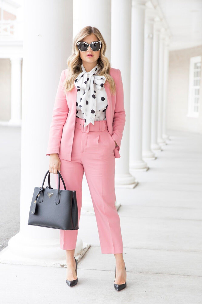 Gabardine Terlenka Stretch T27 - light pink Gabardine Terlenka Stretch T27 - light pink