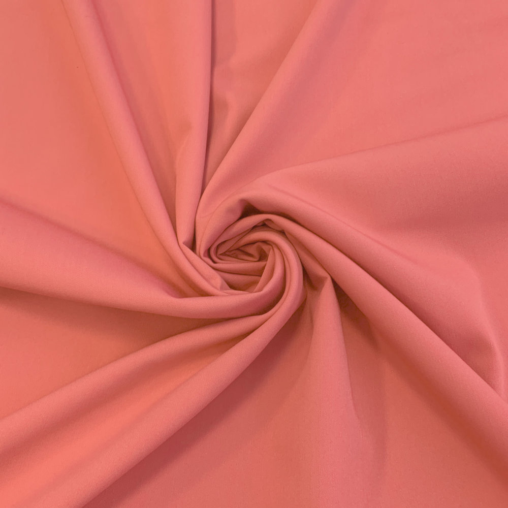 Gabardine Terlenka Stretch T38 - koraal Gabardine Terlenka Stretch T38 - koraal