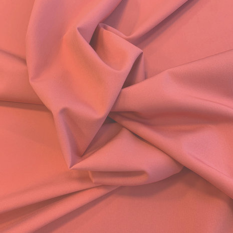 Gabardine Terlenka Stretch T38 - corail Gabardine Terlenka Stretch T38 - corail