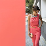 Gabardine Terlenka Stretch T38 - koraal