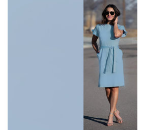 Gabardine Terlenka Stretch T39 - lichtblauw Gabardine Terlenka Stretch T39 - lichtblauw